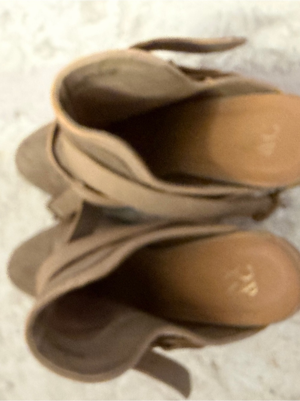 Neutral Tan Women's Slide Sandals - Comfortable Everyday Style